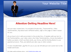 PHP Business Mini Site 01