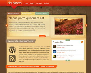 eBusiness - WordPress Business Theme